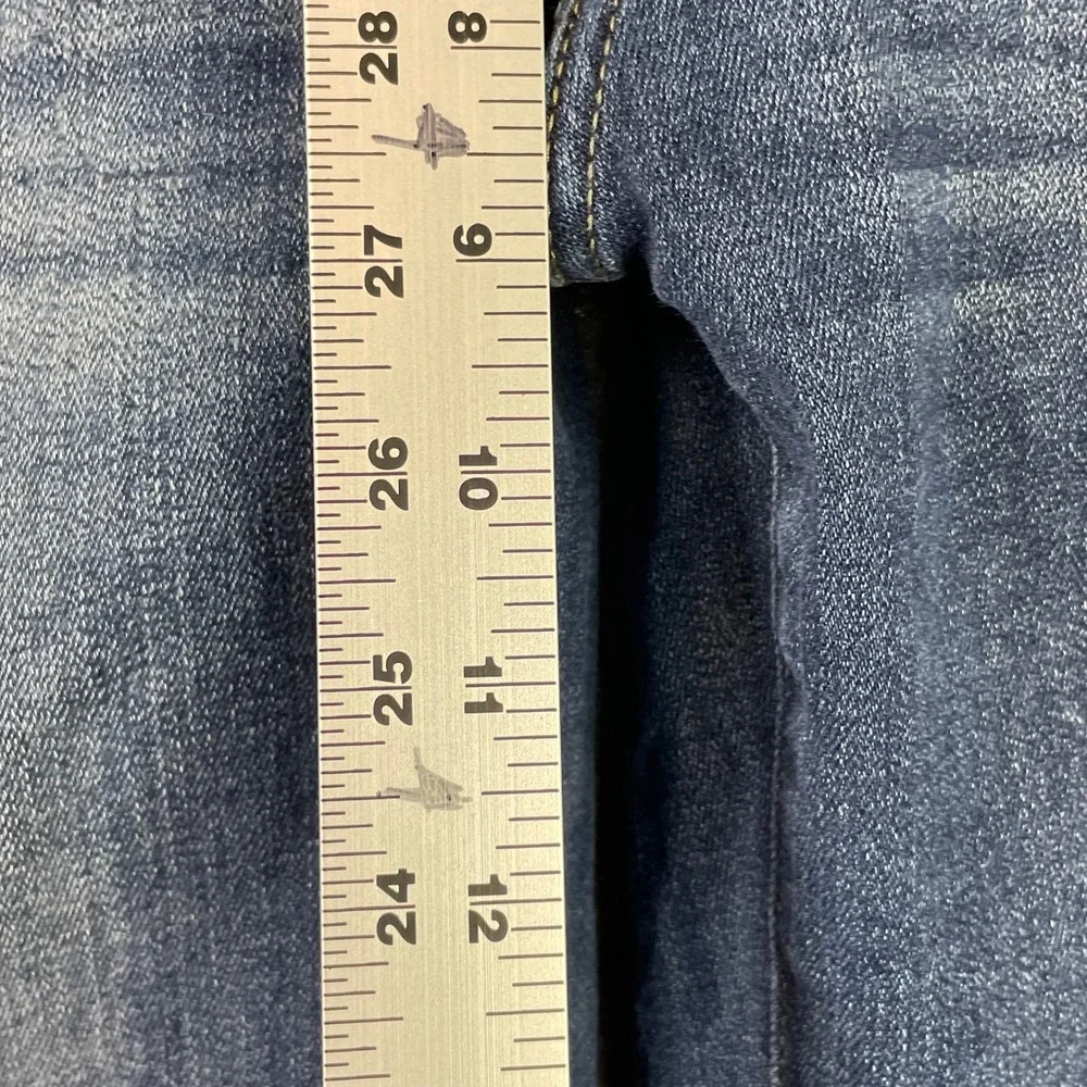 Lucky Brand Skinny Jeans Womens 12/31 Blue Medium Wash Stretch Mid Rise Denim